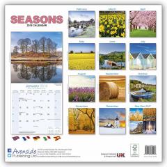 Calendar de perete 2018 - 16 luni - Seasons