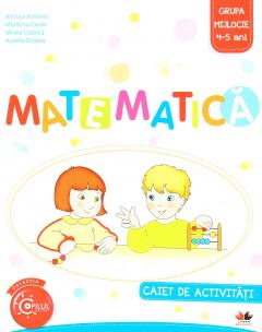 Matematica - Caiet de activitati, grupa mijlocie 4-5 ani