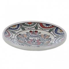 Farfurie traditionala ceramica colorata de corund 16 cm