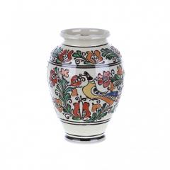Vaza de ceramica colorata de corund 22 cm