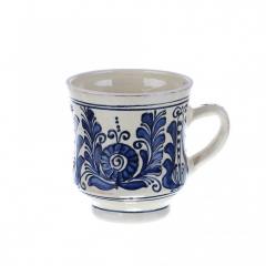 Halba bere ceramica albastra de corund 500 ml