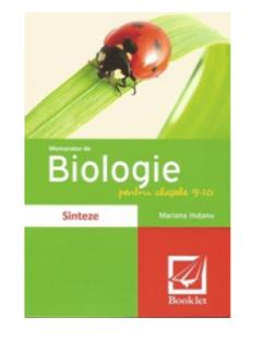 Memorator de biologie pentru clasele 9-10