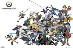 Poster maxi - Overwatch - Battle
