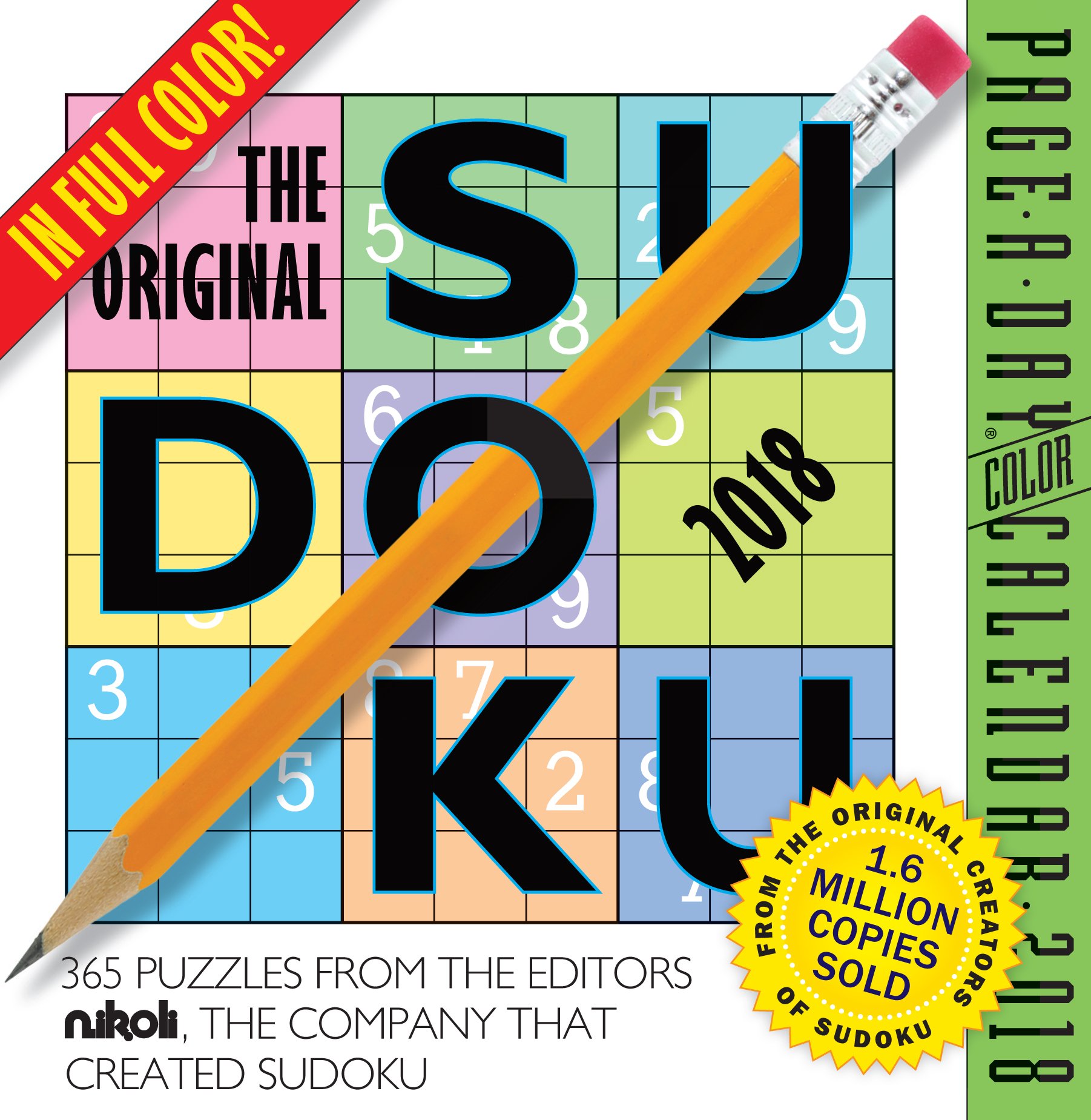 Calendar De Birou 2018 The Original Sudoku Workman Publishing