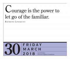 Calendar de birou 2018 - Zen Page-A-Day