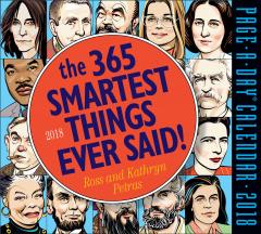 Calendar de birou 2018 - 365 Smartest Things Ever Said!