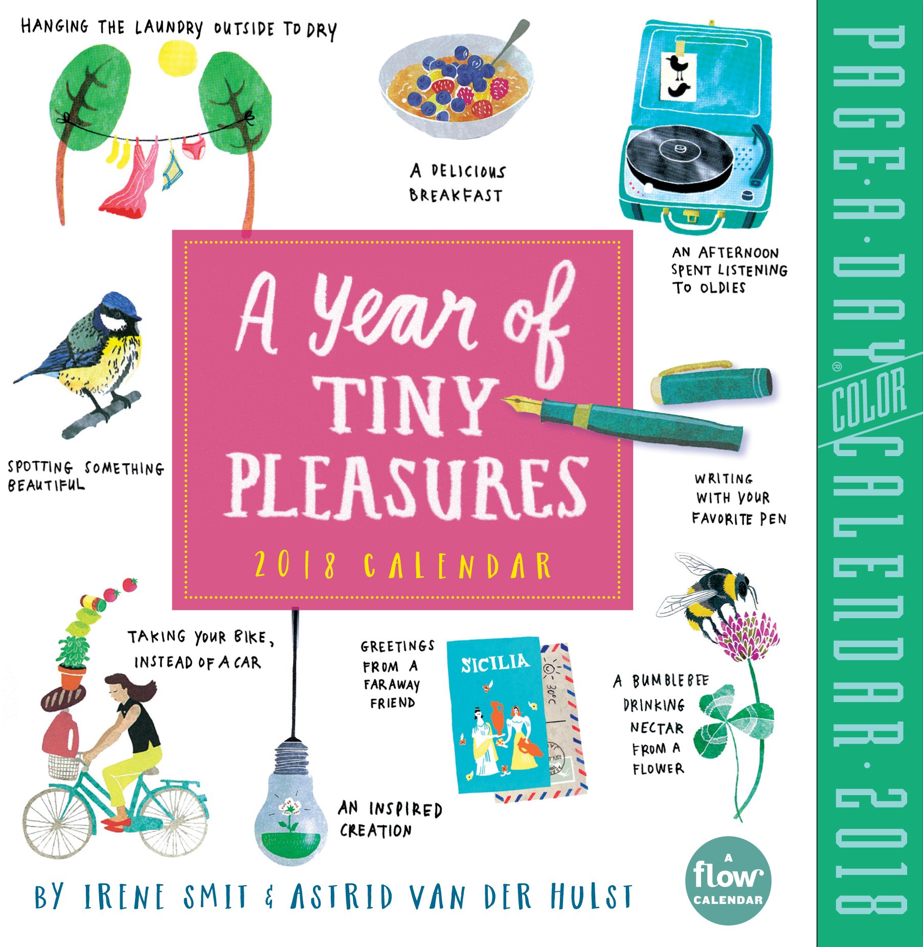 Calendar de birou 2018 A Year of Tiny Pleasures Workman Publishing