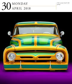 Calendar de birou 2018 - Cars 
