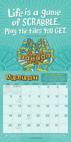 Calendar de perete 2018 - Wonder Workman Publishing