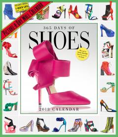 Calendar de birou 2018 - 365 Days of Shoes