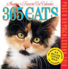 Calendar de birou 2018 - 365 Cats
