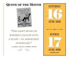 Calendar de birou 2018 - A Year of Good Whiskey