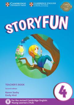 Coperta cărții Storyfun 4 Teacher's Book with Audio