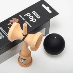 Jucarie de indemanare -  Kendama Krom Pop - Rubber Black