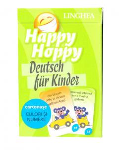Cartonase educative - Happy Hoppy - Culori si numere 