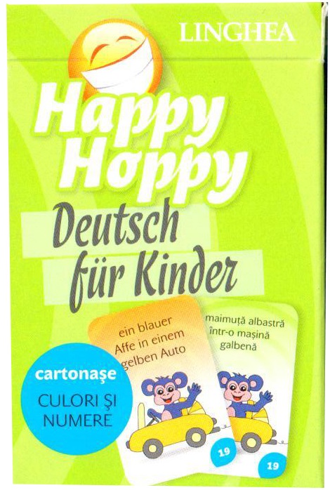 Cartonase educative - Happy Hoppy - Culori si numere