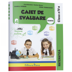 Caiet de evaluare - matematica teste clasa a IV a