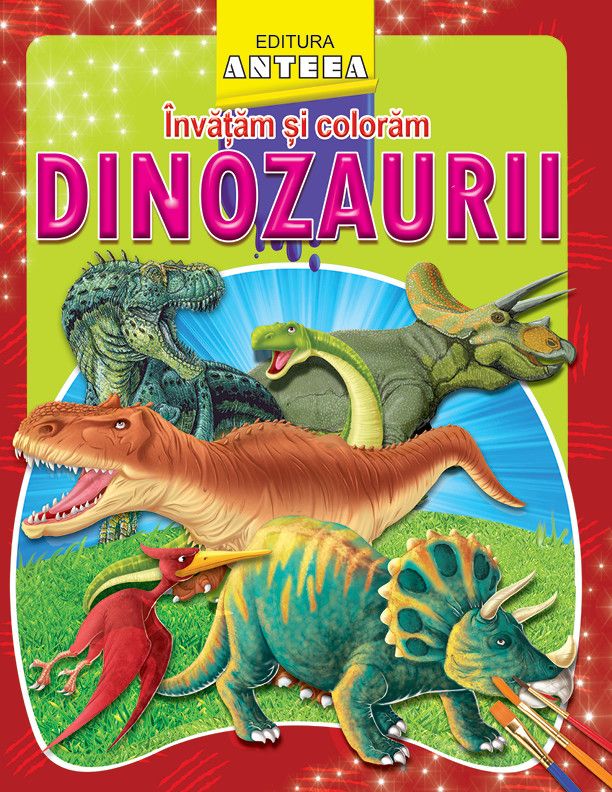 Invatam si coloram - Dinozauri