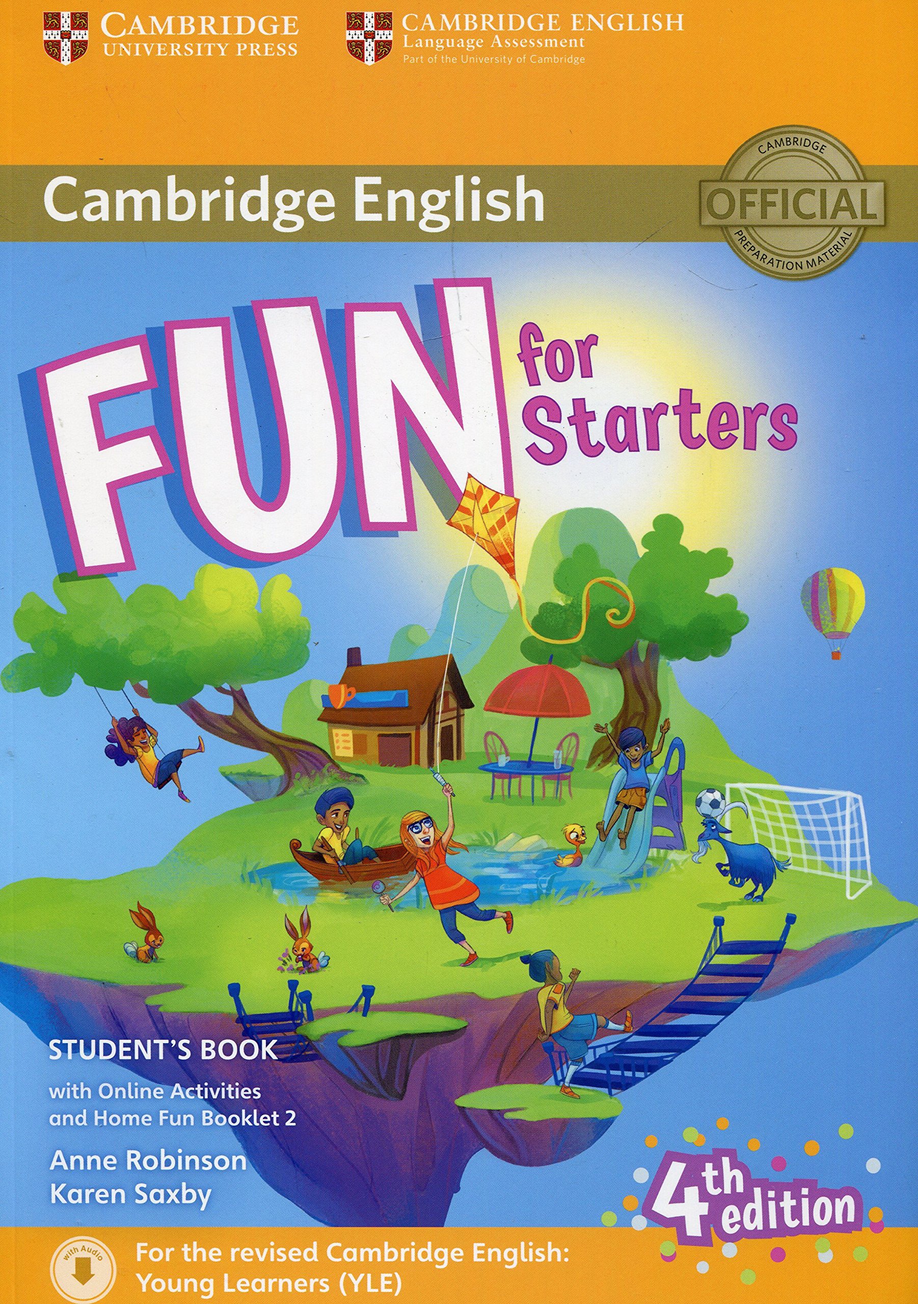 Fun for Starters Student&#039;s Book with Online Activities with Audio and Home Fun Booklet 2