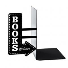 Suport lateral pentru carti - Bookshop black