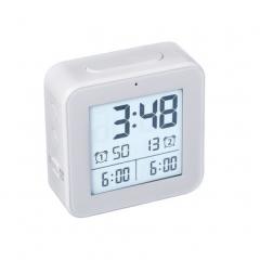 Ceas cu alarma - Vision white