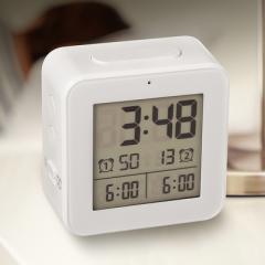 Ceas cu alarma - Vision white