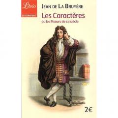 Les Caracteres Jean de La Bruyere