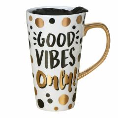Cana cu capac - Good Vibes only!