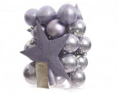 Set pentru decorarea bradului - Liliac | Kaemingk