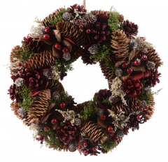 Coronita - Wreath with Berries - Red