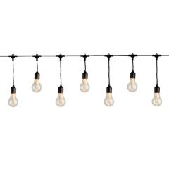 Lumini decorative - LED Big Bulb - Black and Classic Warm