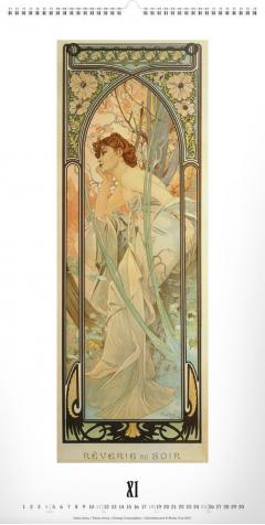 Calendar 2018 - Alphonse Mucha