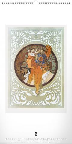 Calendar 2018 - Alphonse Mucha