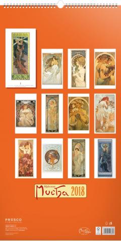 Calendar 2018 - Alphonse Mucha