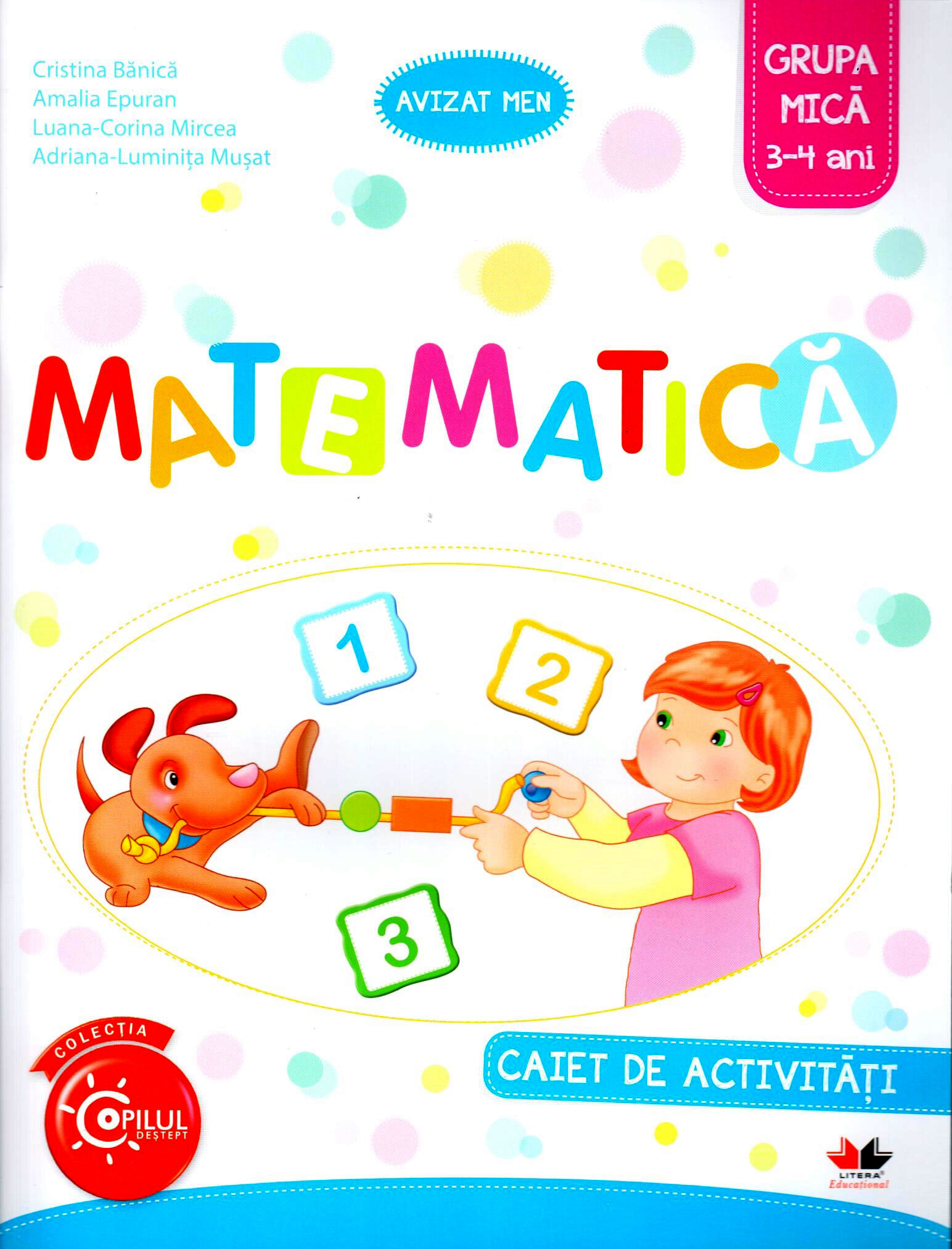 Matematica - Caiet de activitati - Grupa mica 3-4 ani