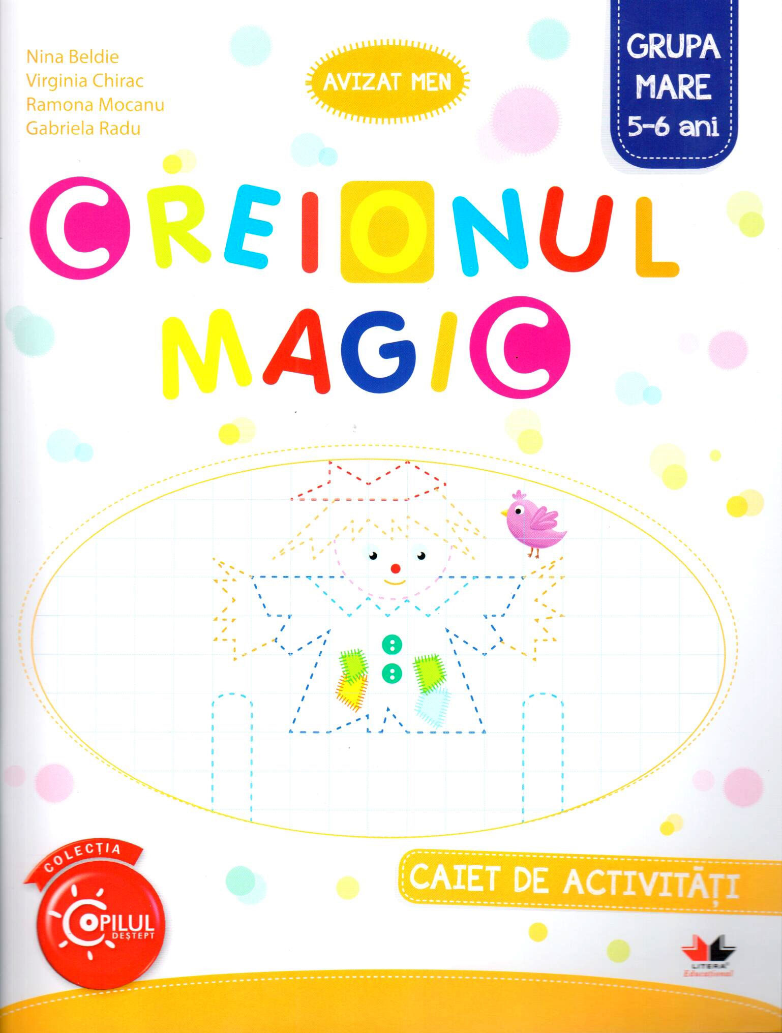 Coperta cărții: Creionul magic - Caiet de activitati - Grupa mare 5-6 ani - lonnieyoungblood.com