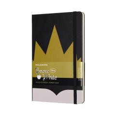 Agenda - Moleskine Snow White Limited Edition Crown Large Ruled