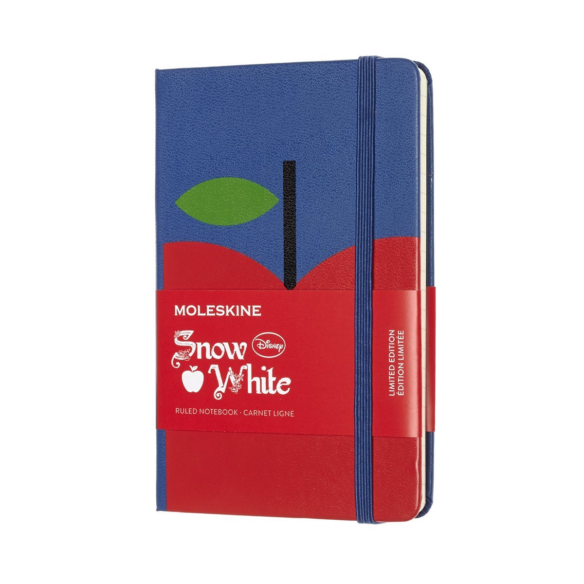 Agenda Moleskine Snow White Limited Edition Apple Pocket Ruled