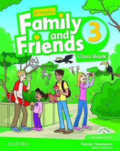 Family and Friends Level 3: Class Book with Student MultiROM