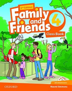 Family and Friends Level 4: Class Book with Student MultiROM