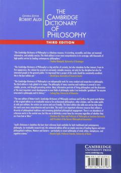 The Cambridge Dictionary of Philosophy