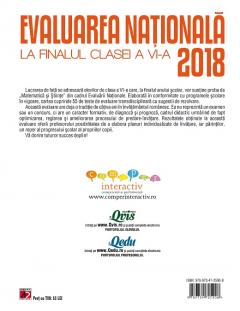 Evaluarea Nationala 2018 la finalul clasei a VI-a. Matematica si stiinte