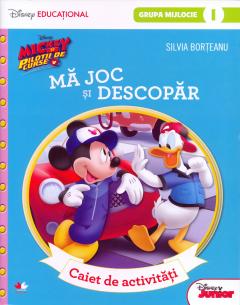 Mickey si pilotii de curse. Ma joc si descopar. Caiet activitati grupa mijlocie semestrul I