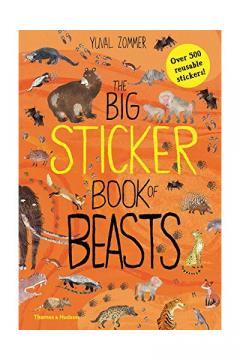 Coperta cărții The Big Sticker Book of Beasts
