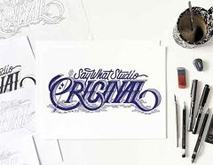 Handstyle Lettering - From calligraphy to typography