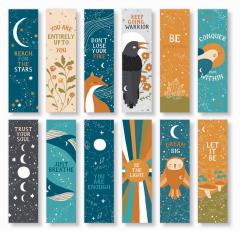 Set semne de carte - Dream Big Bookmark Box