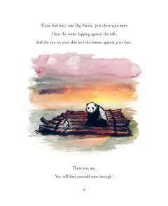 The Journey: A Big Panda and Tiny Dragon Adventure