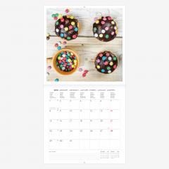 Calendar de perete 2018 - Sweeties