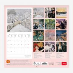 Calendar de perete 2018 - Impressionists
