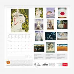 Calendar de perete 2018 - Salvadoe Dali